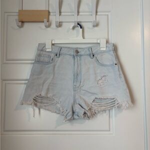PacSun Distressed High Rise Festival Short